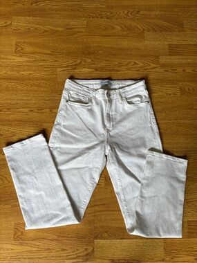 Just Black Denim women’s white jeans pants cotton spring summer made USA sz 29
